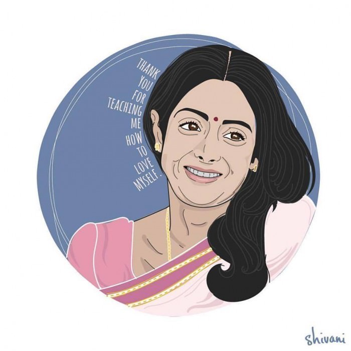 "Thank you for teaching me how to love myself." —Shashi, played by Sridevi in English Vinglish (2012)